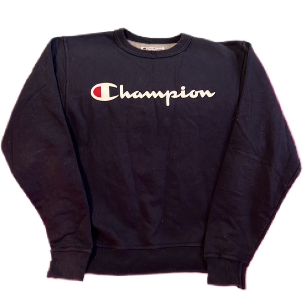 Champion navy sweatshirt size S